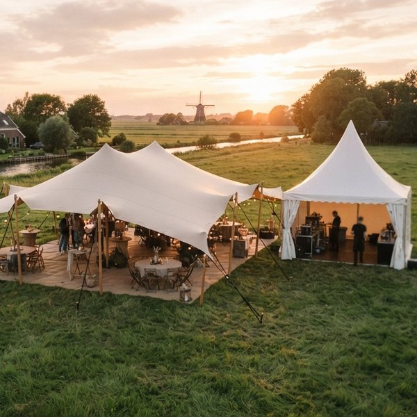 Stretchtent of partytent: wat past bij jouw feest?