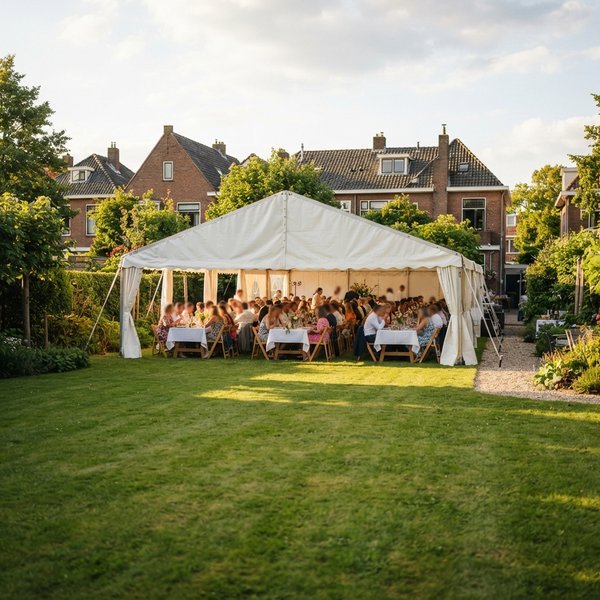 Welke partytent heb je nodig voor 30, 50 of 100 personen?