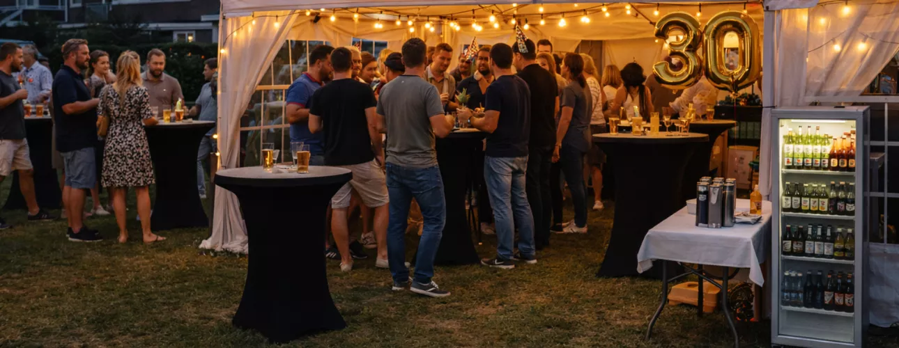 Verjaardag organiseren met Partytent Huren Rotterdam