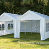 Partytent 6x6m (gekoppeld)