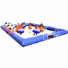 Rokvoetbal 4 tegen 4 met boarding