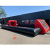 Voetbalboarding Rood/Zwart 14x8m