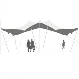 Stretchtent 7.5x10,5m Stretchtent 7.5x10,5m