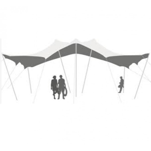 Stretchtent 5x7,5m Stretchtent 5x7,5m