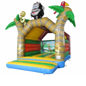 Springkussen Jungle groot 5x4m