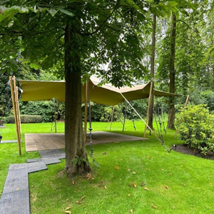 Stretchtent 10x10 meter