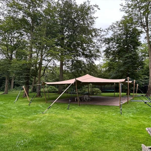 Stretchtent 10x7,5 meter
