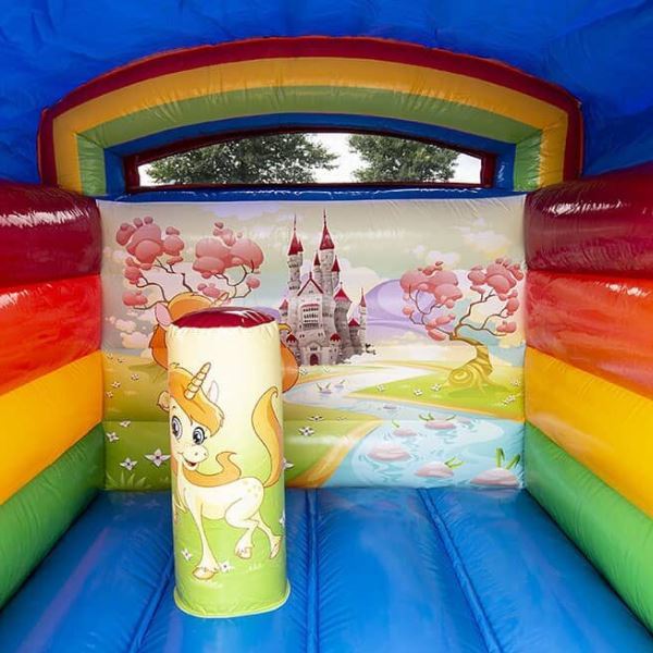 Springkussen Mini Unicorn